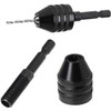 Bestgle 1/4 Inch Hex Shank Keyless Drill Chuck Conversion Tool
