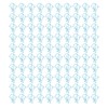 100Pcs Cute Paper Clips Blue Dolphin Style Exquisite Color Strong