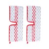 2PCS Microfiber Mop Cleaning Pad Mop Head Mopping Cleaning Cloth
