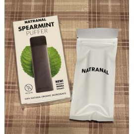 Natranal Spearmint Puffer 100% Natural Organic Ingredients, Sealed!