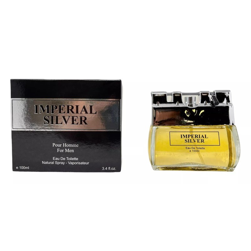 Fragrance Couture Imperial Silver Men's Cologne 3.4 Oz EDP Spray