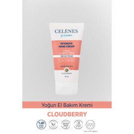 Celenes 5160020 Cloudberry Yaşlanma Karşıtı Yoğun El Bakım Kremi (75 ml)