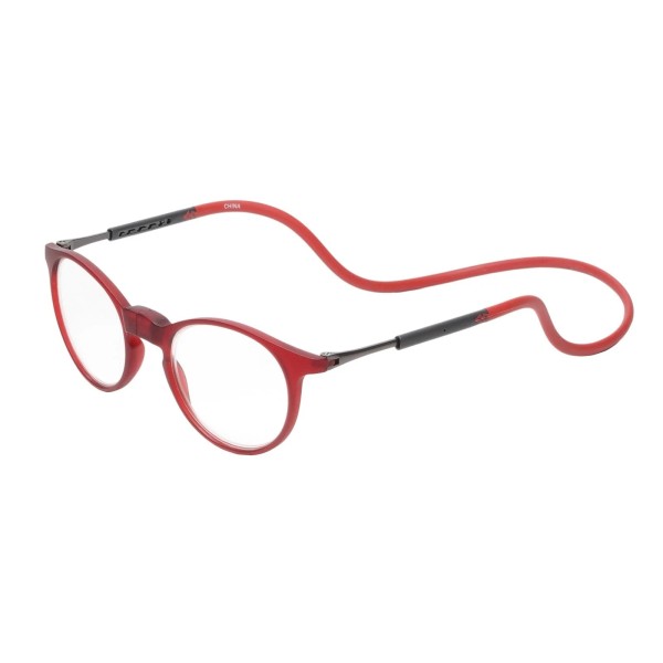 Calabria SP04 Round Snap Magnetic Reading Glasses Blue Light 1.00