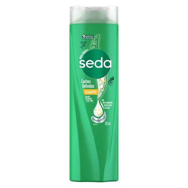 Linha Cachos Definidos Seda - Shampoo 325 Ml - (Seda Defined Curls Collection - Shampoo 11 Fl Oz)