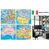 Exerz 14 cm Student Globe – Italian Map – Globe