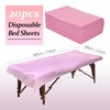 ATOMUS ATOMUS Disposable Bed Sheets Linens Table Cloths 20pcs 31"