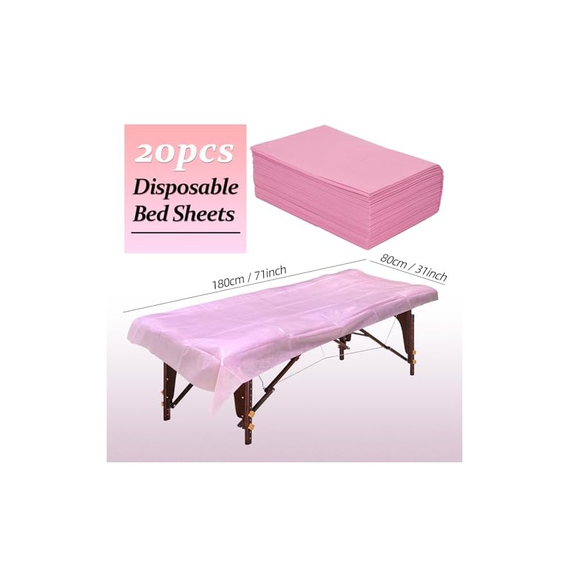 ATOMUS ATOMUS Disposable Bed Sheets Linens Table Cloths 20pcs 31"