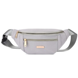 DAITET Fanny Pack for Men&Women, Crossbody Waist Bag with Adjustable Belt, Large Capacity Bum Bag for Traveling Hiking Cycling Workout Casual, Classic Black Camo, Oxford Cloth
