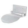 Minkissy Shower Foot Shaving Shelf Shower Foot Rest for Shaving