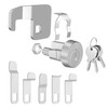 Ymtzfu 1 Pack Mailbox Lock,Mailbox Lock Replacement Heavy-Duty Cam C7120