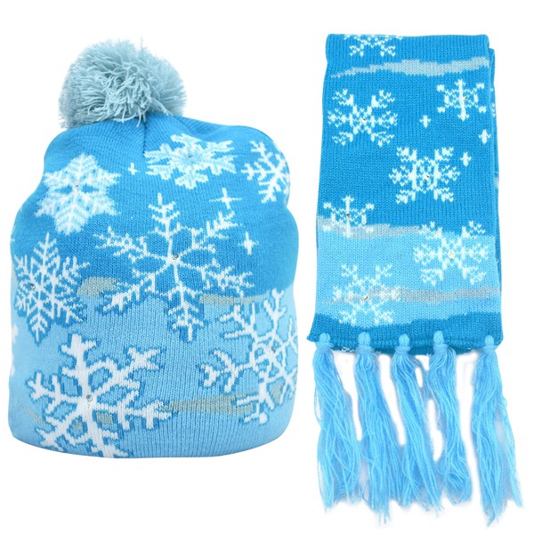 Sept.Filles Gorro de Punto para niños, diseño con Texto en