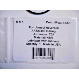 Annovi Reverberi  AR820490 O Ring / R&S 1.78-34.65AR / Buna N 70