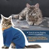 Hjumarayan Cat Onesie, Full Coverage Warm Fleece Jumper with Four-leg