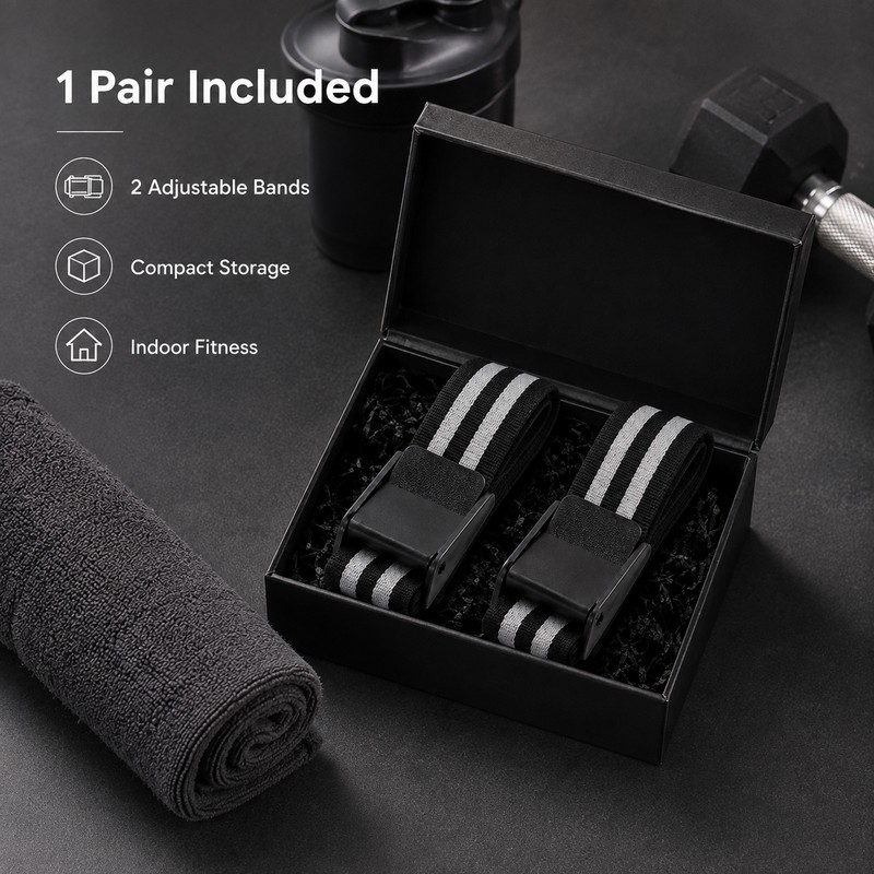 Adjustable Blood-Flow-Restriction Training Band – Lightweight Exercise Strap for Experienced