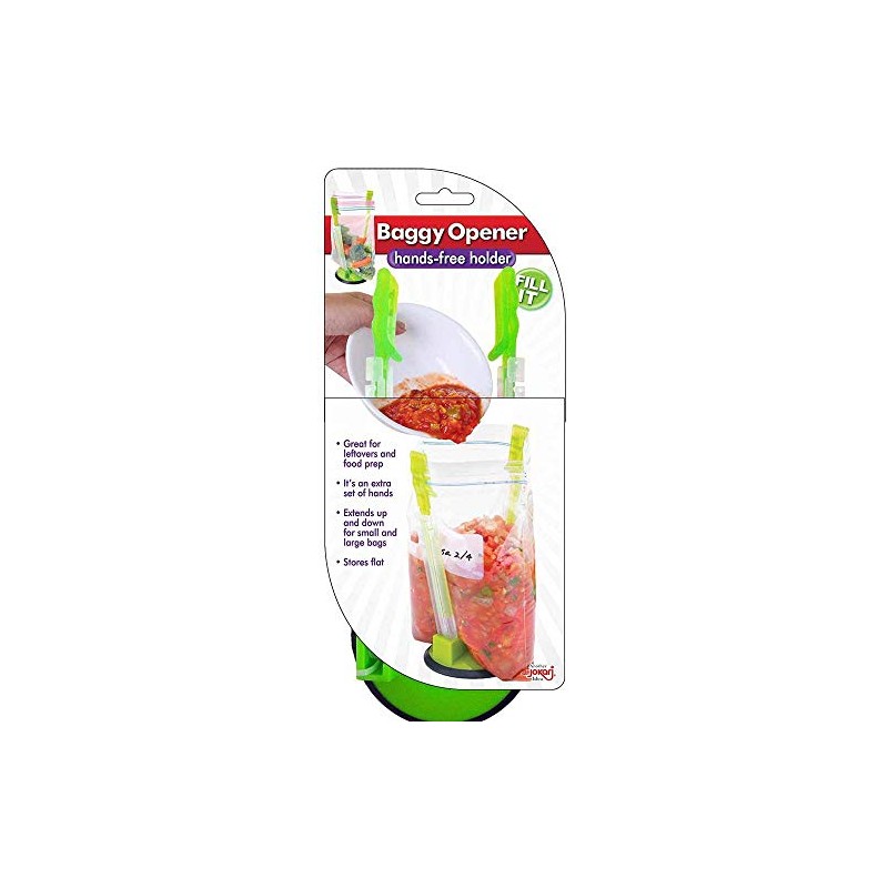 Storage Bag Opener and Holder