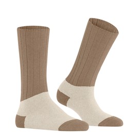 ESPRIT Women's Vibrance W So Wool Cashmere Plain 1 Pair Socks, Beige Papyrus 4018, 2.5-5