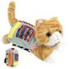 Fidget Blanket with Cat for Elderly with Dementia, Fidget Blanket