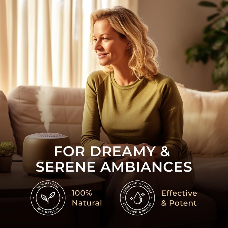 Gya Labs Lotus Essential Oil for Diffuser - 0.34 Fl