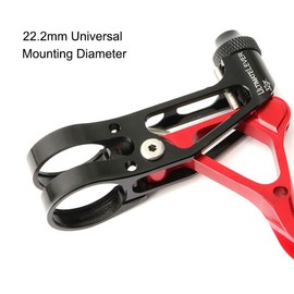 MiOYOOW 1 Pair Aluminium Alloy Bicycle Brake Levers Easily Adjustable V Brake Handle Lever for Road Bike MTB BMX