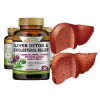Liver Cleanse Detox Milk Thistle Extracts Silymarin, Artichoke, Dandelion, Vit