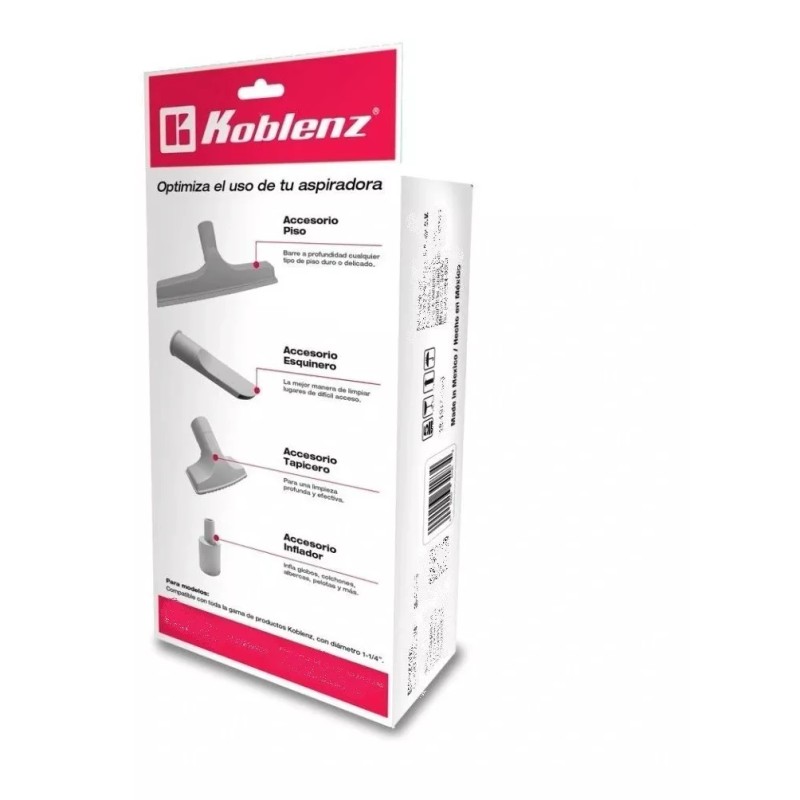 Koblenz Kit De Accesorios Para Aspiradora Koblenz