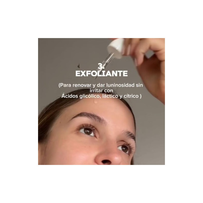 PRUNO Sérum Exfoliante AHA para Uso Nocturno | Exfoliación Química