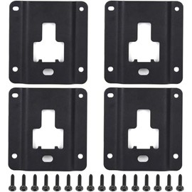 Truck Bed Tie Down Brackets,Heavy-Duty 4-Pack Anchor Plates,Compatible with 2015-2024 Ford F150, F250, F350 & Raptor,Replacement for #FL3Z99000A64B & FL3Z-9928408-AB,Secure Cargo Fasteners