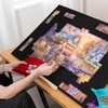 Tektalk Foldable Jigsaw Puzzle Board with 4 Angle Adjustable Bracket/Stand,