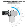 LED Headlamp USB Charge 1000LM Dimmable Sealed Design Adjustable Angle