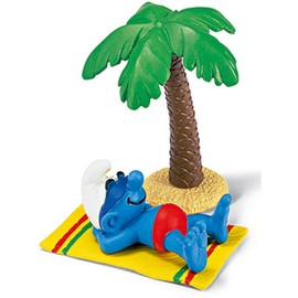 Schleich Smurf on Holiday