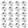 Micro Traders 20pcs M8 Cage Nuts 304 Stainless Steel Nuts