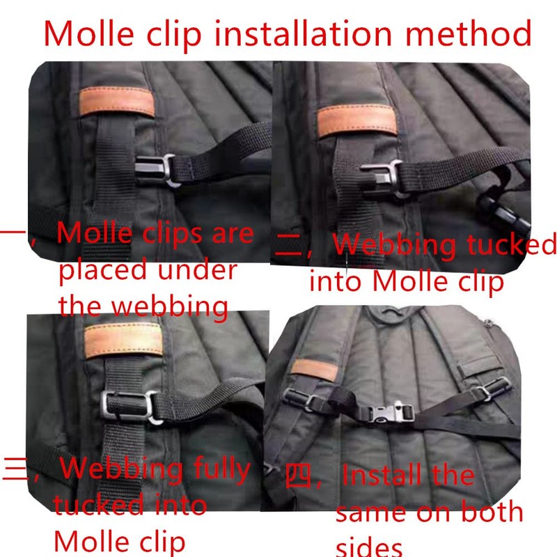 HDHYK 2 Packs Backpack Chest Strap,Backpack Sternum Strap Suitable for