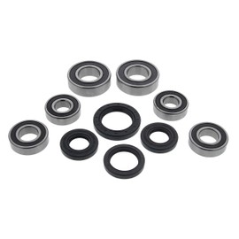 1997 1998 1999 fits Kawasaki KLF220 220 Bayou Front And Rear Wheel Bearings And Seals