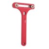 T Shaped Watch Back Case Opener Alloy Steel Clear Scale