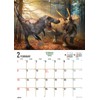 TRI-X CL-477 The Dinosaur Kingdom (with Bonus Stickers) 2026 Calendar,