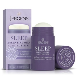Jergens Sleep Stick Restful Blend Essential Oil Balm, Aromatherapy with Lavender & Evening Primrose Essential Oil, 0.9 Oz