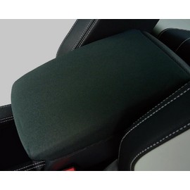 Car Console Covers Plus Fits Toyota Tacoma Truck 2009-2014 Neoprene Armrest Cover for Center Console Lid Black