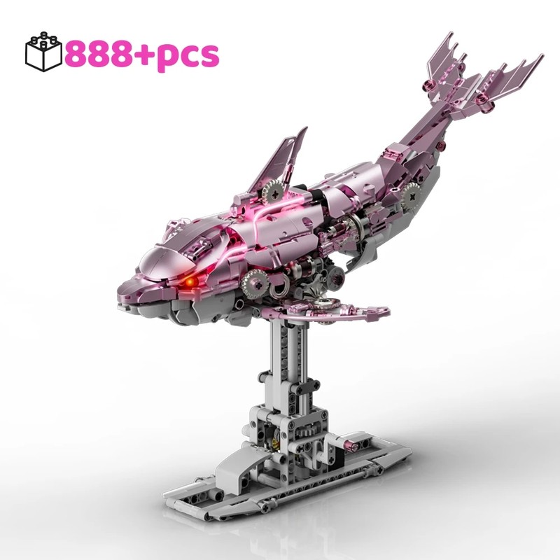 688-Piece Mechanical Animal Building Blocks for DIY Model Building –