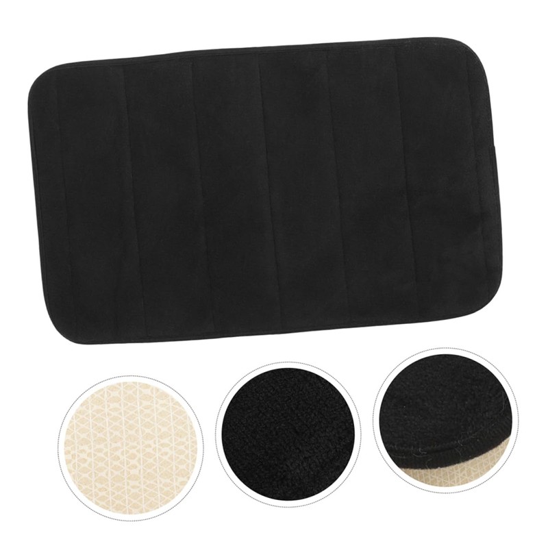 Ciieeo 2pcs Memory Foam Entrance Rug Absorbent Front Door Mat