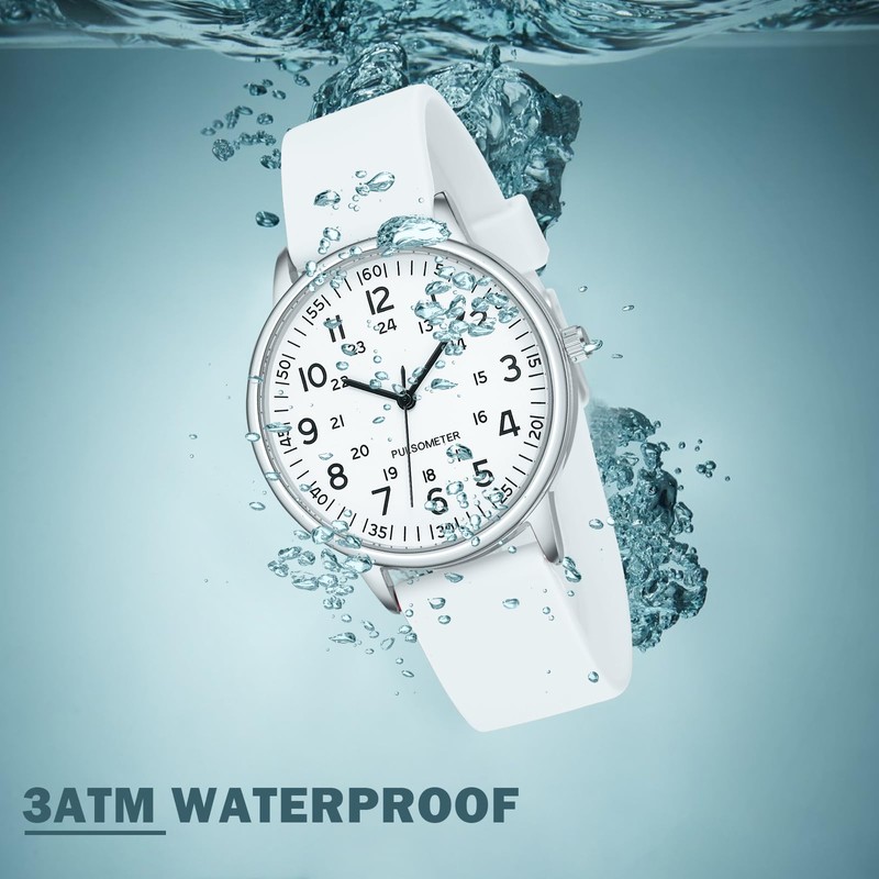 IBSO Women Watch for Nurse Easy to Read Dial Wristwatches