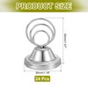 PATIKIL 24 Pack 1.57 Inch Table Number Holders, Weighted Base