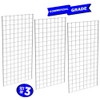 Only Garment Racks #1899WHT (3PCS) Only Garment Racks Commercial Grade