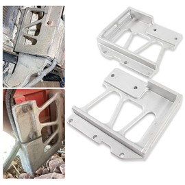13-04286L &13-04286R Pair Hinge Hood Upper Pivot Bracket Kit Fit for Peterbilt 357 377 378 379 Replaces 1304286L 1304286R