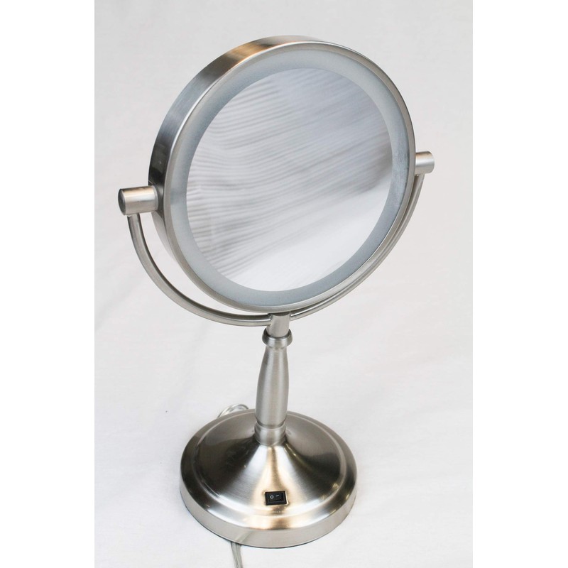 Hospitality Source Luxurious Double Sided Bright White LED Make-up Mirror