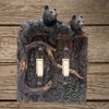 Wall Plate Cover in Black Bear Climbing on Tree Branch