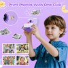 Kids Camera Instant Print, 48MP/2.5K UHD Kids Instant Print Camera,