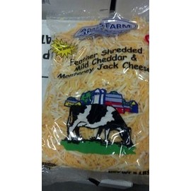 James Farm: Feather Shredded Mild Cheddar & Monterey Jack Cheese 5 Lb. by James Farm