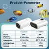 Aquarium Air Pump, 8 W Oxygen Pump, Adjustable Aquarium Pump,