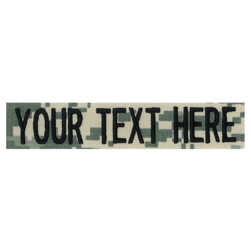 Northern Safari Army Navy Custom 3 Inch Uniform Name Tapes,