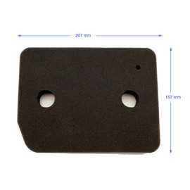 2x Tumble Dryer Heat Pump Socket Filter Compatible with Miele 10035635 9164761 4054905442652 09164761 TKL TKR TKS Active Plus TKR450WP TCE520WP TCE530WP TCE635WP TWF500WP TWF505WP TKC 550 WP TKG 440 450